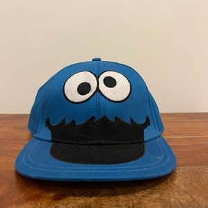 VINTAGE SESAME STREET COOKIE MONSTER HAT